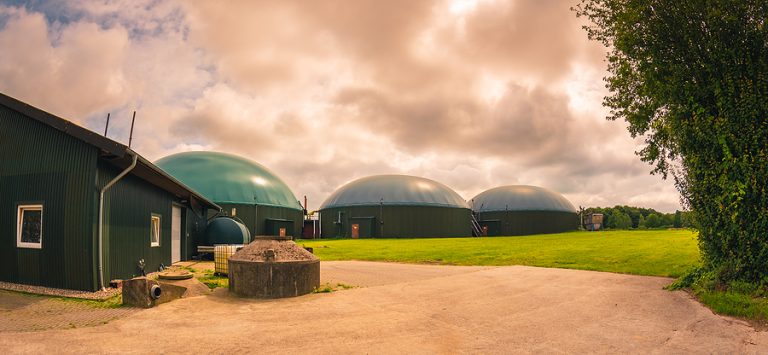 Kenya Setting Up Standards For Biogas Packaging Bioenergy Insight   Bigstock Biogas Plant For Power Generat 3558205761 768x355 