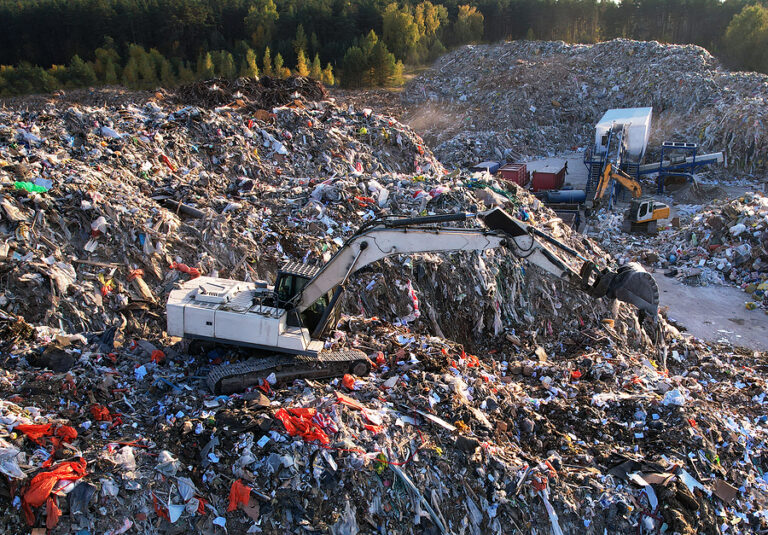 Yolo County Consolidates Partnership With Mainspring For Biogas Project   Bigstock Landfill With Construction And 463449767 768x535 